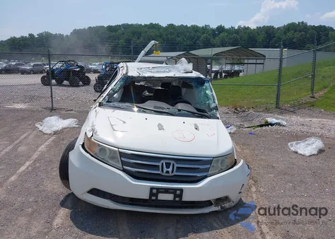 2012 Honda Odyssey Exl из США, поврежденный, VIN 5FNRL5H61CB033681